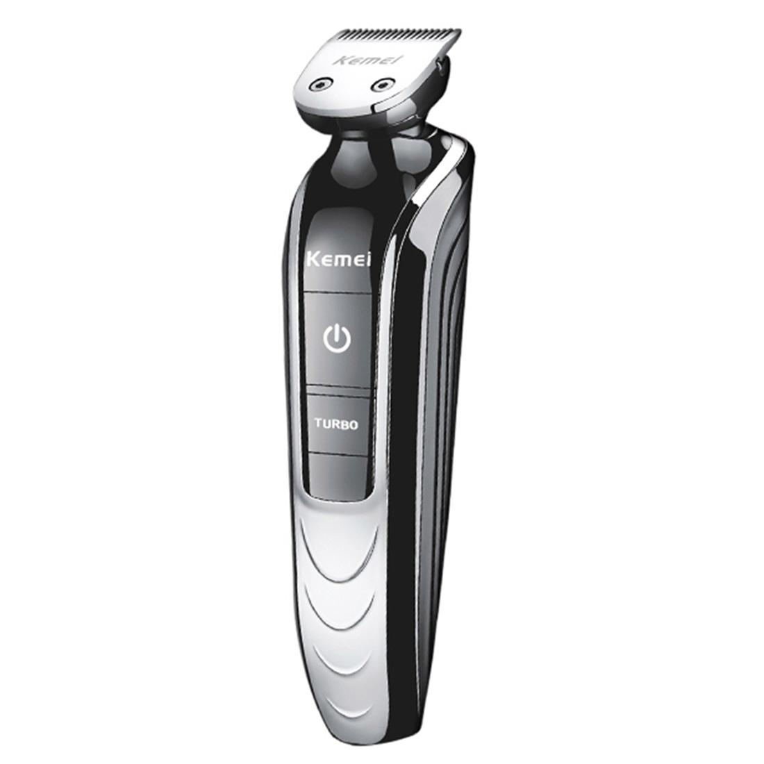 KM KM-1832 5 in 1 Washable Electric Cutter 360 Degree Care Hair Clipper Trimmer Shaver