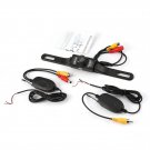 Car Long License Plate Mount Rear View Backup Camera Kit LED Night Vision