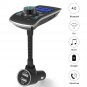 Wireless In-Car Bluetooth FM Transmitter Radio Adapter Car Kit USB Car Charger