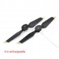 2 Pairs LED Flash Low-Noise Quick Release CW CCW Propellers for DJI Mavic Pro