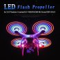 1Pair Chargeable LED Flash Propellers CW CCW Blades for DJI Phantom 3 Series