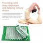 Body Head Foot Neck Massager Cushion Mat Set Acupressure Relieve Stress Pain