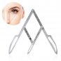 Gold Scale Eyebrow Stainless Steel Three-Point Positioning Makeup Eyebrow