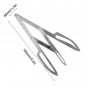 Gold Scale Eyebrow Stainless Steel Three-Point Positioning Makeup Eyebrow