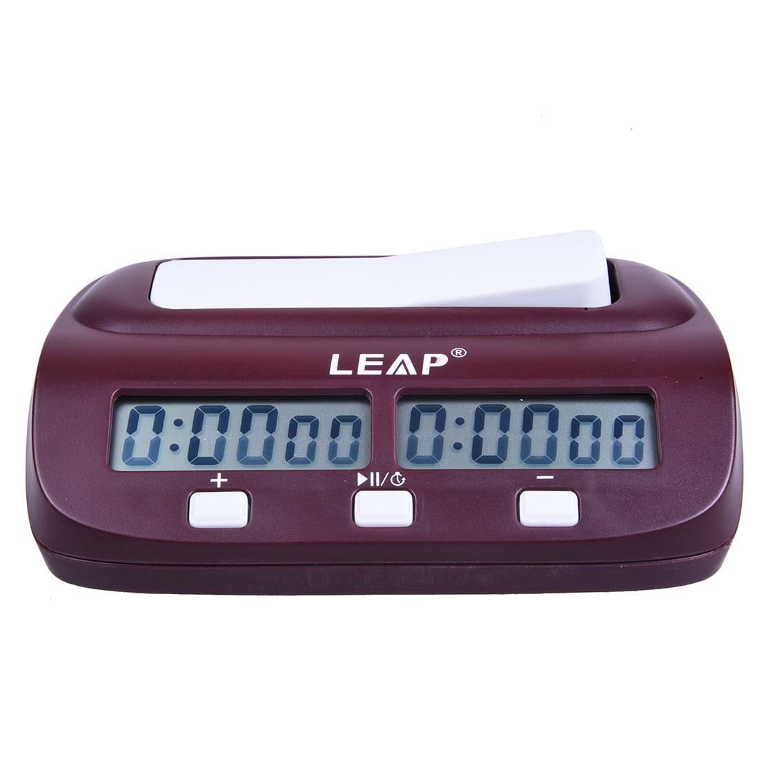 Leap Digital Chess Clock PQ9907S Brown