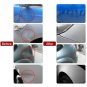 Car Body Paintless Dent Repair Tools Dent Puller Tabs 8Pcs Aluminum Glue Tabs