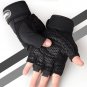 Half-finger Cycling Gloves Weightlifting Protective Gloves with Wrist Guards
