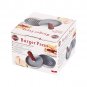 Kitchen Supply Burger Press Aluminium Alloy DIY Meat Press Wooden Handle