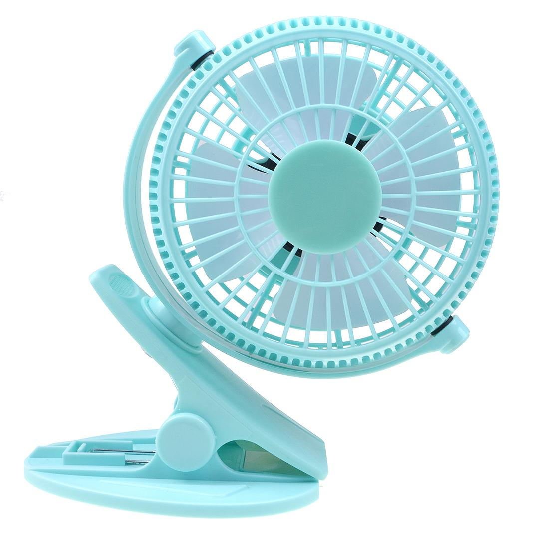 Lileng 835 Desktop Fan For Chlidren Chargeable Fan Clip Base 2 Speeds Mini Portable Fan