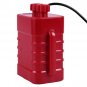 Waterproof Outdoor Large Capacity Battery Case Cell Box Box For 18650 Battery With 6 Batteries Red