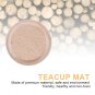 Home Cutlery Wooden Insulation Mat Teacup Mat