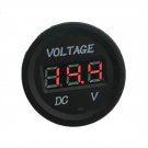 He Xiang Car Accessories Storage Battery LED Voltmeter Motorcycle Voltmeter 6-30V