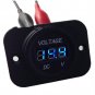 He Xiang Car Accessories Storage Battery LED Voltmeter Motorcycle Voltmeter 6-30V