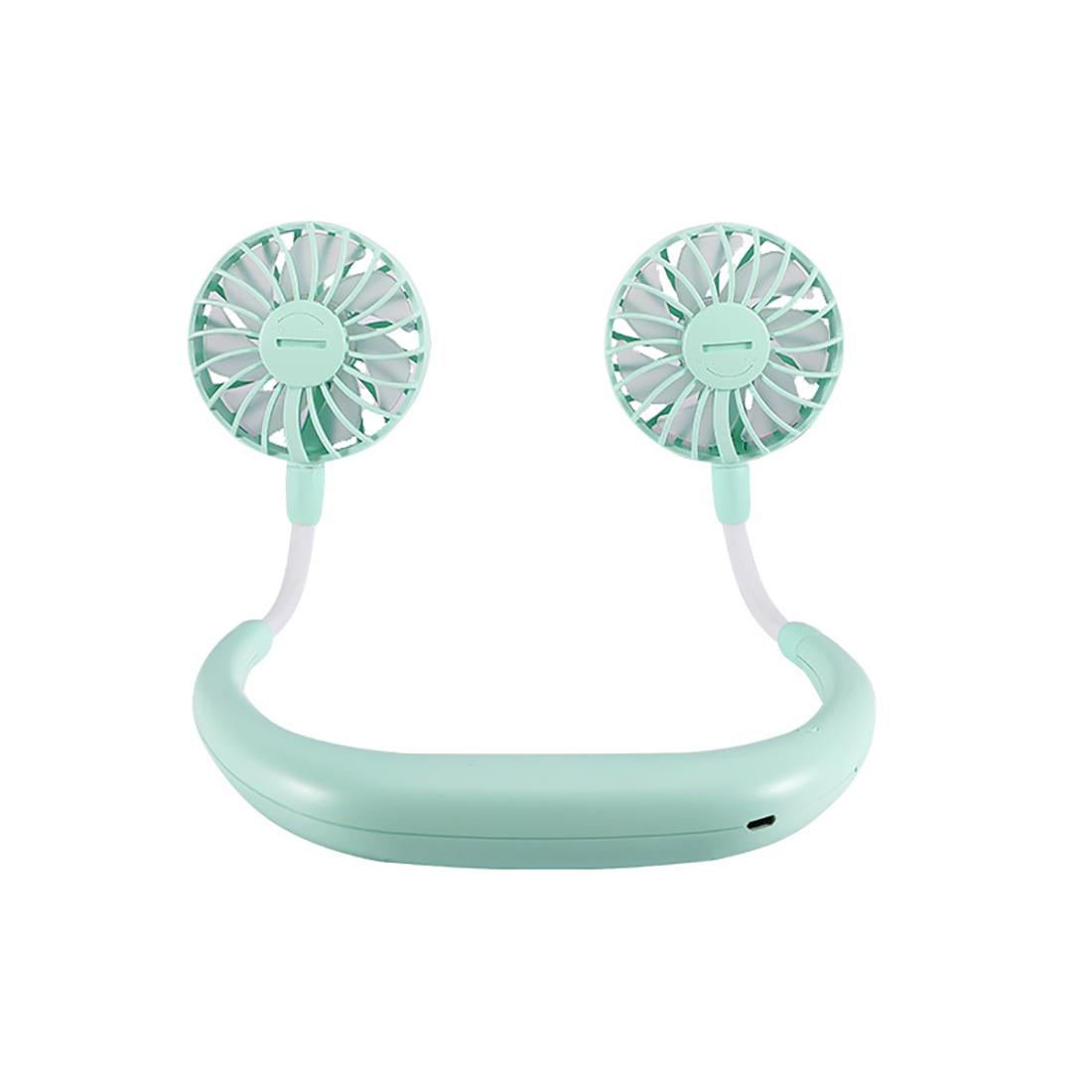 USB Chargeable Outdoor Travel Portable Fan Green