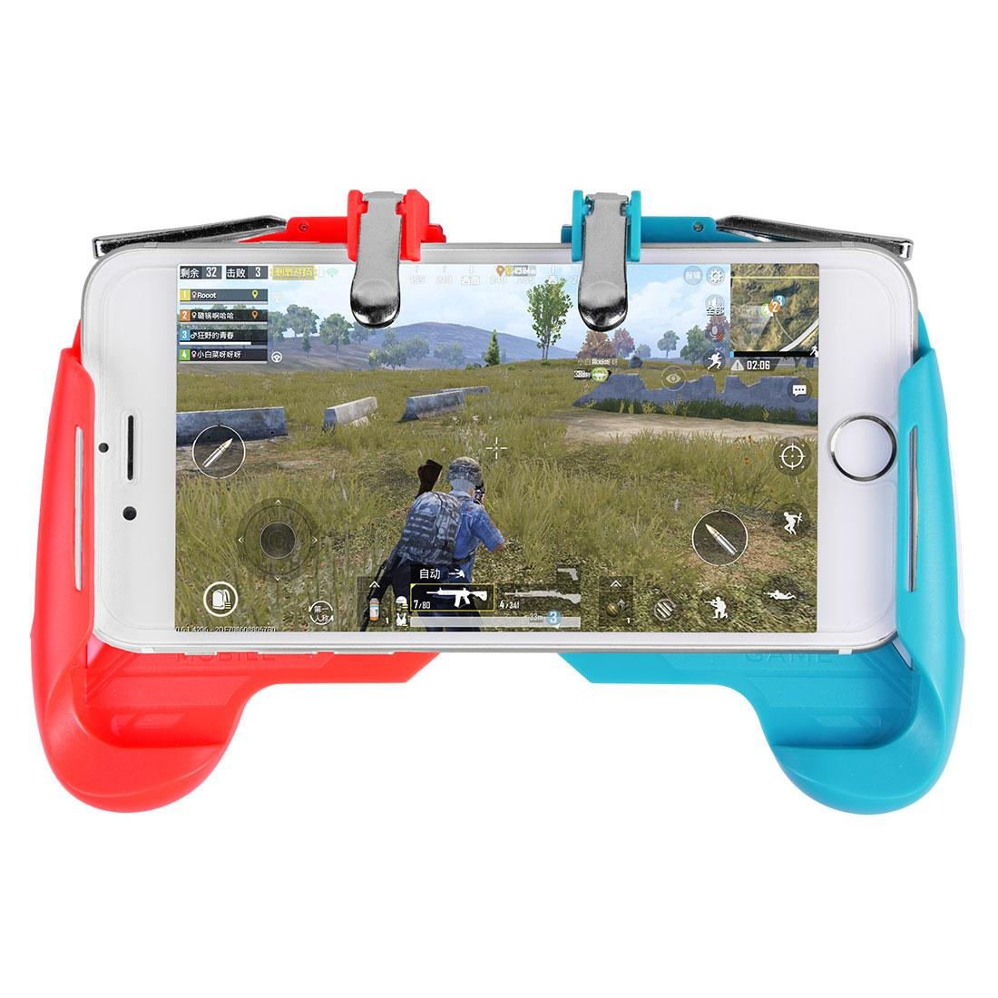 AK16 Phone Game Trigger Handle Grip Red&Blue