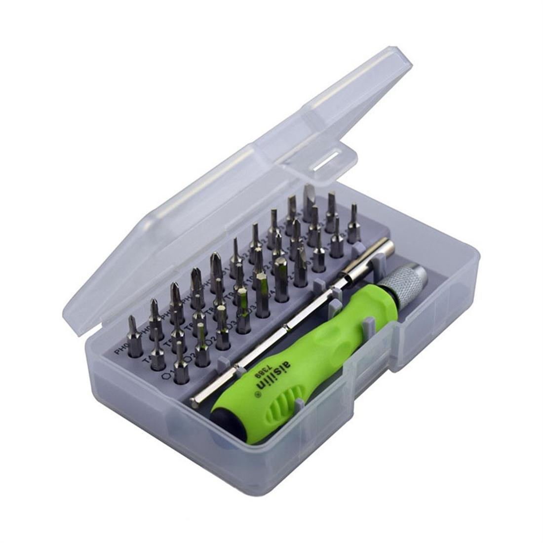 31 in One Interchangeable Screwdriver Set Mini Electronic Repair Tools 7389C