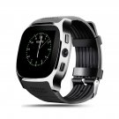 T8 Bluetooth Smart SIM Card Phone Watch Sports Steps Smart Wear Android Watch Black