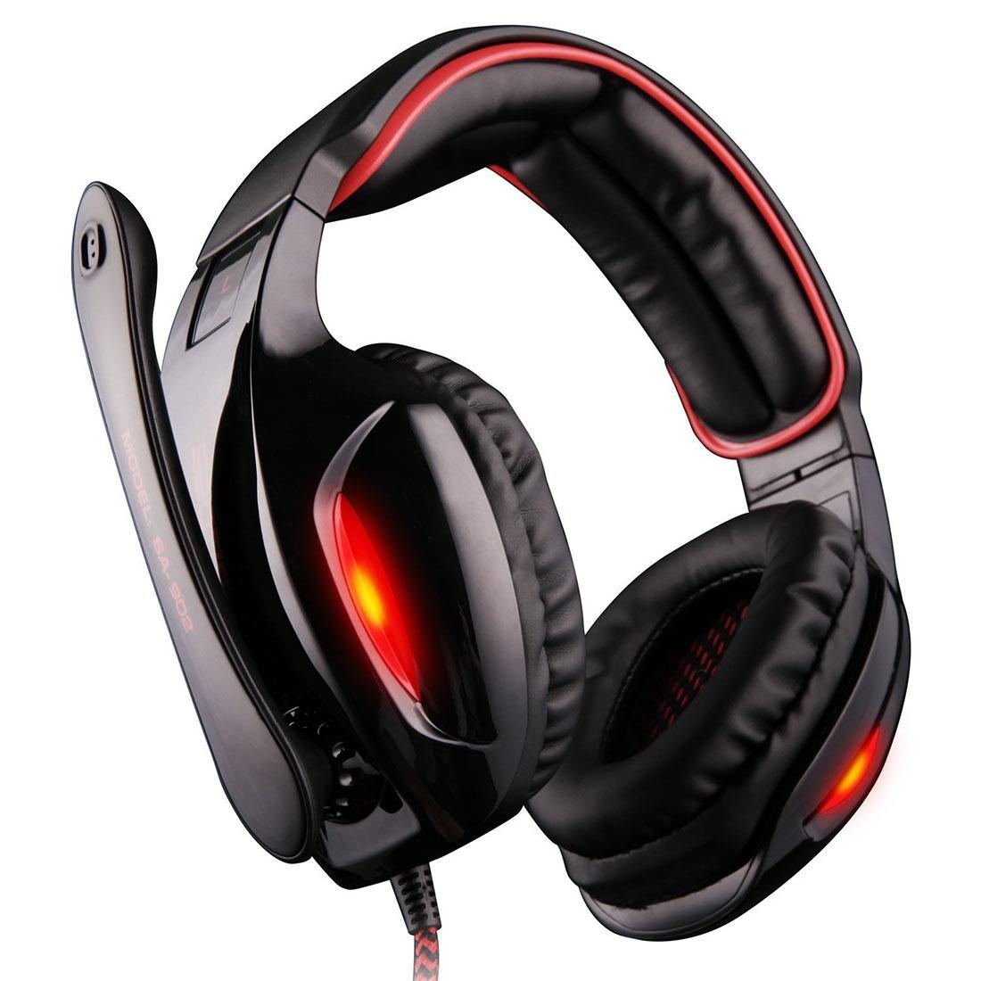 SADES SA-902 Cobra 7.1 USB Gaming Headphones Black