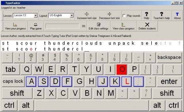 TypeFaster Touch Typing Tutor Educational Office Software [Download]