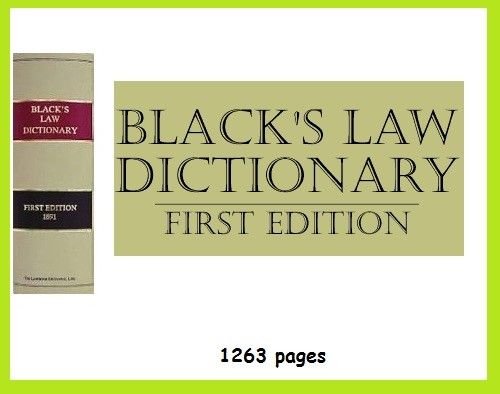 Black's Law Dictionary 1st Edition | ConCen blacks law dictionary 1st edition pdf download