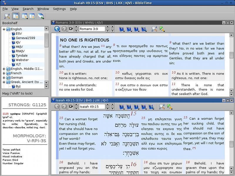 BibleTime Professional Bible Study Software Suite Software *For Windows