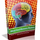 Mind and Memory Mastery eBook in PDF Format with Digital Delivery! [Download]