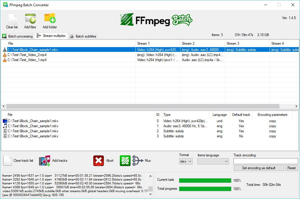FFmpeg Batch Converter Software for Windows [Download]