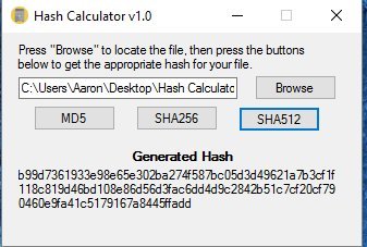 Hash Calculator Software for Windows [Download]