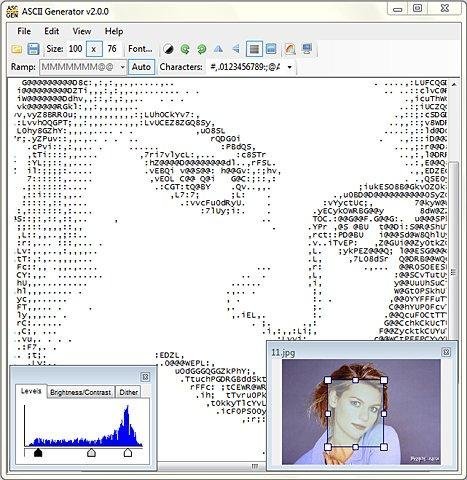 Ascii Picture Generator Software for Windows [Download]