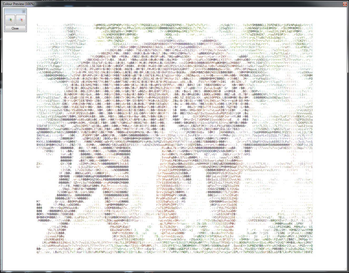 Ascii Picture Generator Software for Windows [Download]