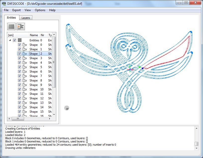 DXF2GCode Computer Numerical Control Software for Windows [Download]