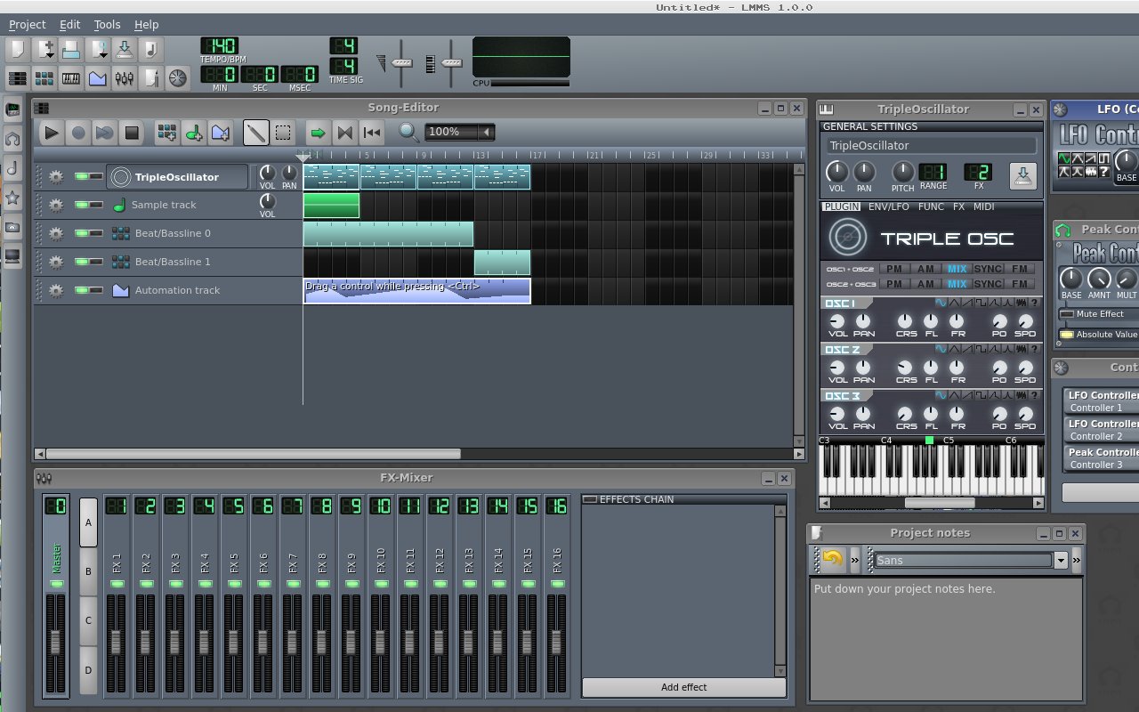 lmms software