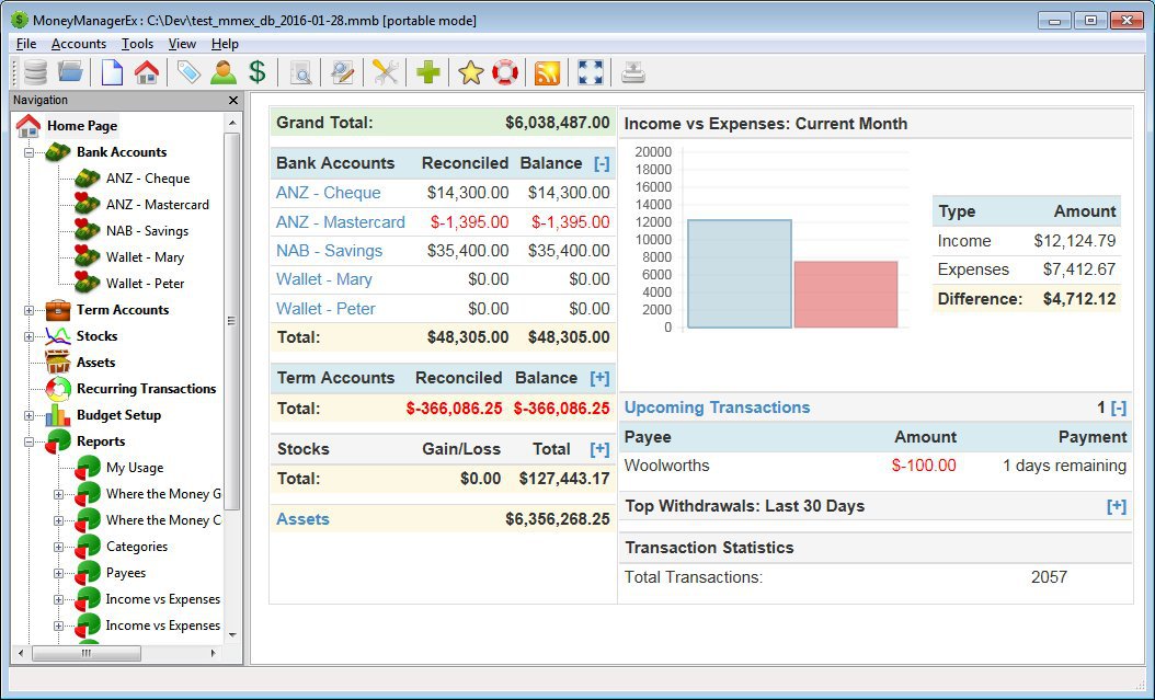 Money Manager Ex 1.6.4 download the new version for mac