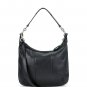 Coach Black Woven Kristin Leather Hobo Bag