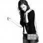 Coach Legacy Penny Black Signature Shoulder Purse