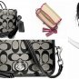 Coach Legacy Penny Black Signature Shoulder Purse
