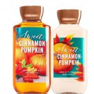 Bath & Body Works Sweet Cinnamon Pumpkin Body Lotion + Shower Gel Duo Set
