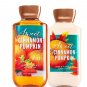 Bath & Body Works Sweet Cinnamon Pumpkin Body Lotion + Shower Gel Duo Set