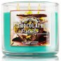 Bath & Body Works Chocolate Pistachio Three Wick 14.5 Ounces Scented Candle