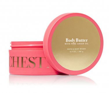 Bath & Body Works Chestnut & Argan 6.5 Ounces with Pure Argan Oil Body Butter