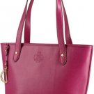 Lauren Ralph Lauren Sapphire Pink Newbury Tote With Cosmetic Bag