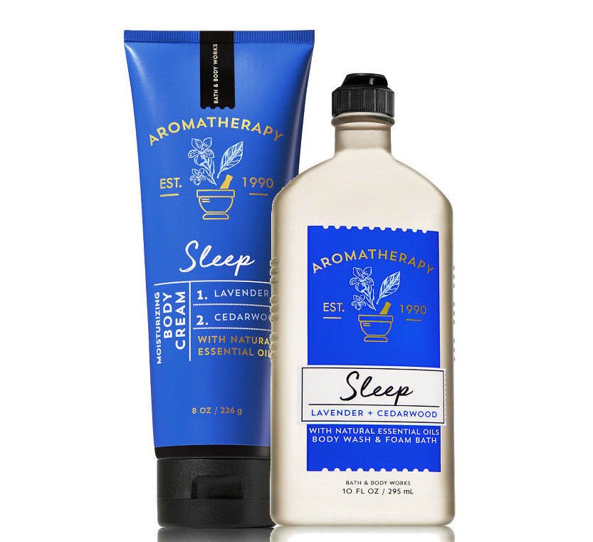 Bath & Body Works Aromatherapy Sleep Lavender & Cedarwood Body Cream ...