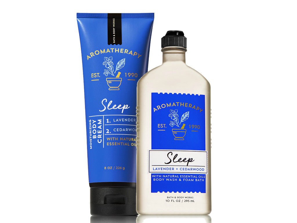 Bath & Body Works Aromatherapy Sleep Lavender & Cedarwood Body Cream ...