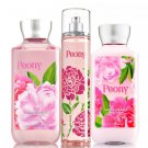 Bath & Body Works Peony Trio Gift Set