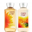 Bath & Body Works Country Chic Body Lotion + Shower Gel Duo Set