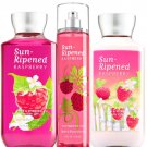 Bath & Body Works Sun-Ripened Raspberry Trio Gift Set