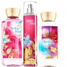 Bath & Body Works Amber Blush Trio Gift Set