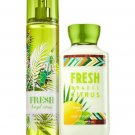 Bath & Body Works Fresh Brazil Citrus Body Lotion + Fine Fragrance Mist Duo Set