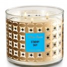 Bath & Body Works Starry Sky Three Wick 14.5 Ounces Scented Candle