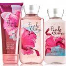 Bath & Body Works Pink Chiffon Trinity Gift Set